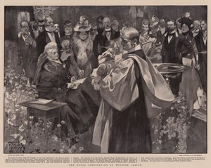 The Royal Christening at Windsor Castle